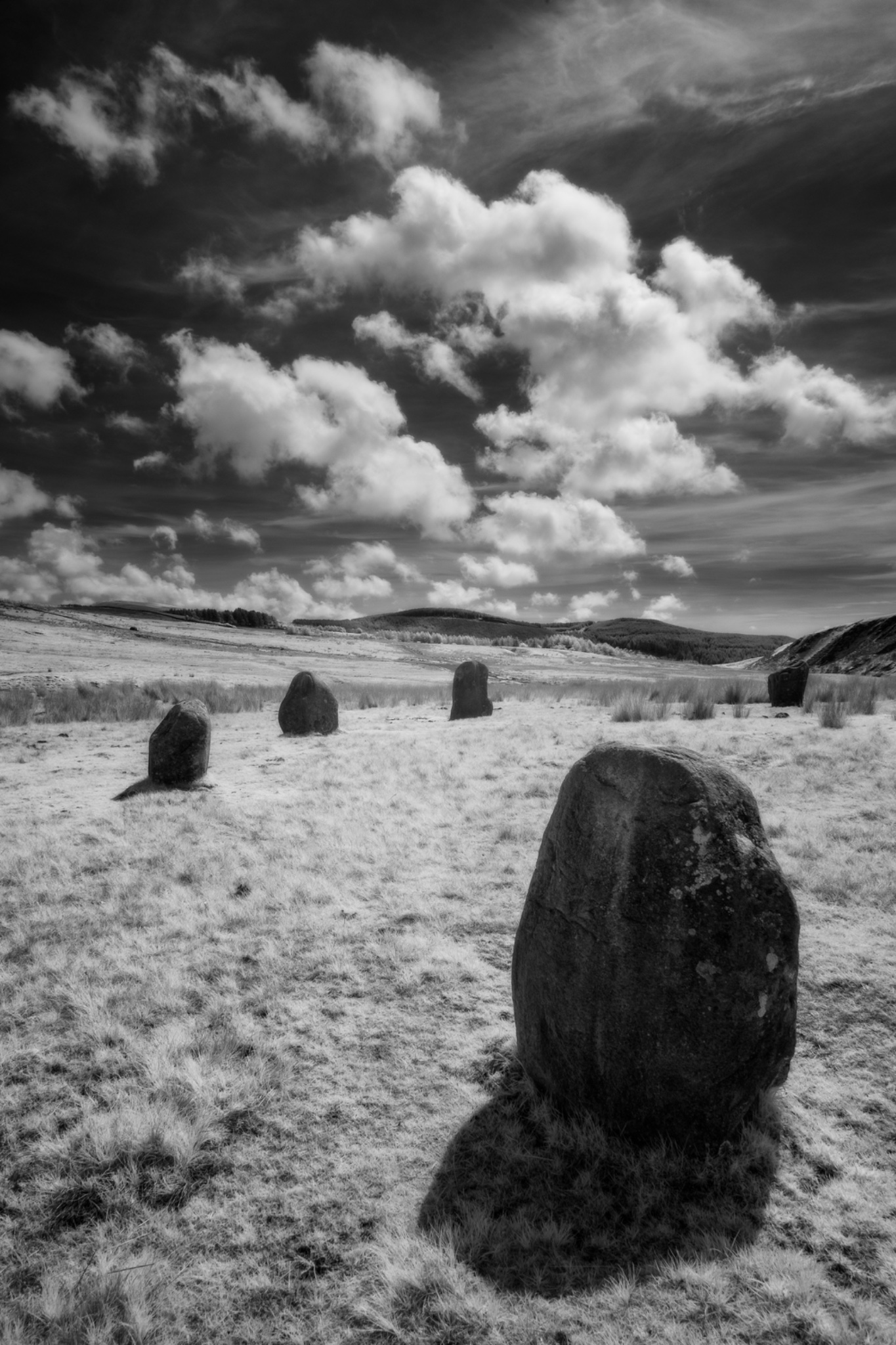 Blakeley Rise Stone Circle, Cumbria, England.